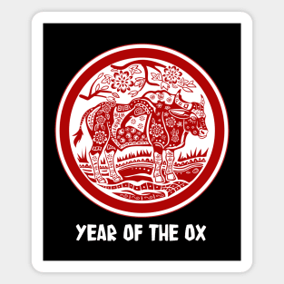 Year of the Ox Magnet